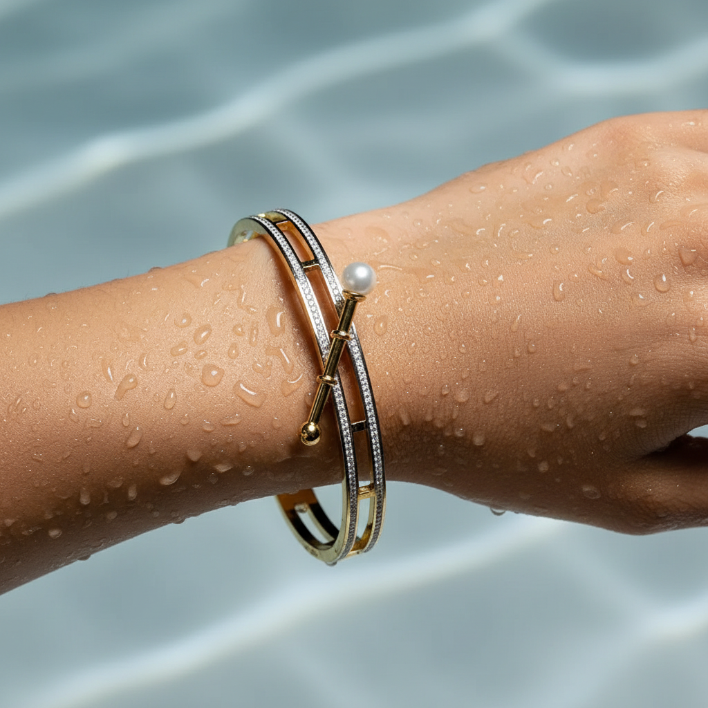 Serene Pearl Cuff
