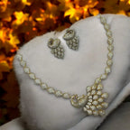 Peacock Royalty Necklace and Earrings Set