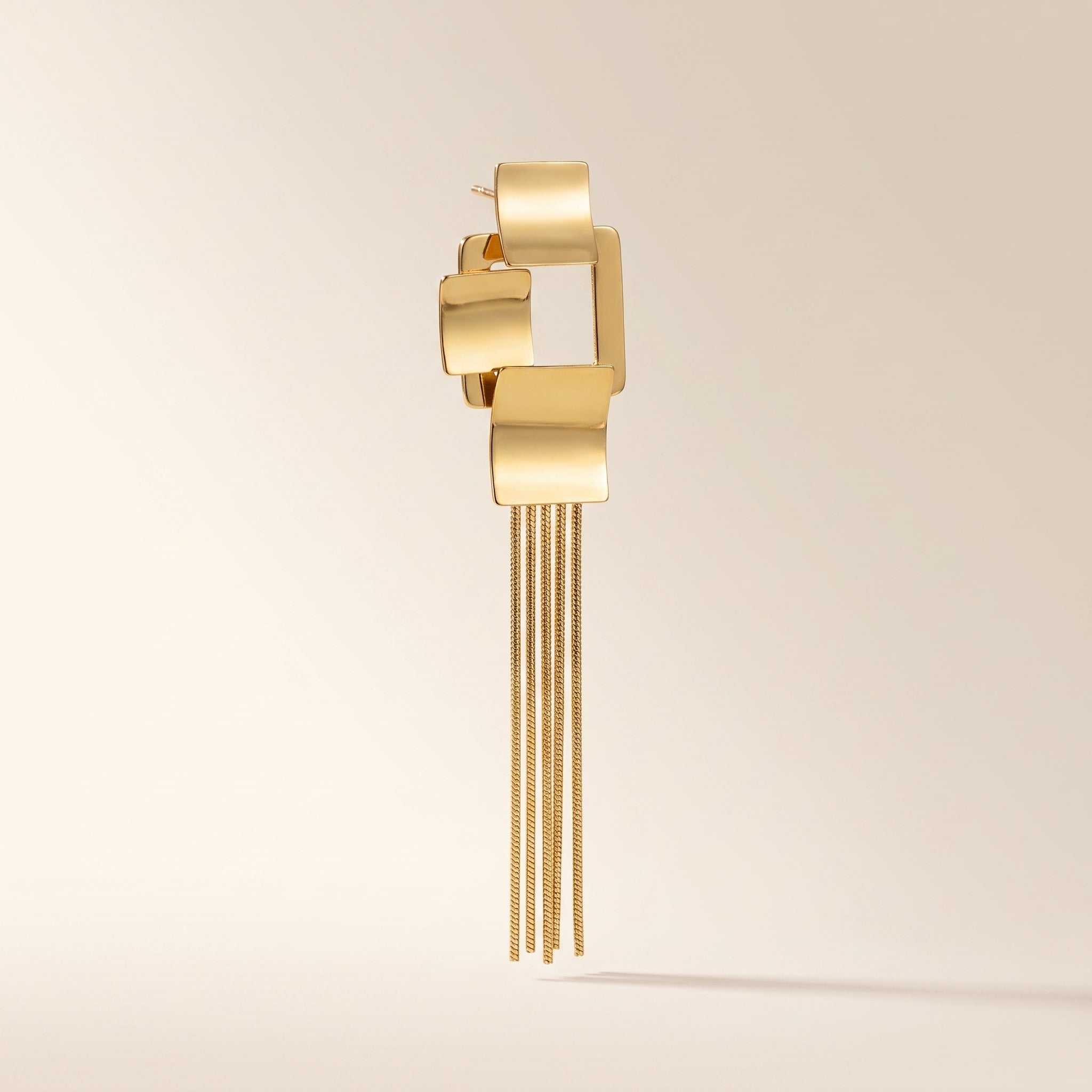 Layered Geometric Earrings