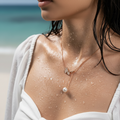 Butterfly Drop Necklace