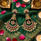 Meher Chandbali Earrings - festive styling