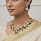 Emerald Radiant Jewelry Set