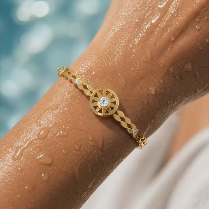 Aurelia Sunburst Bracelet