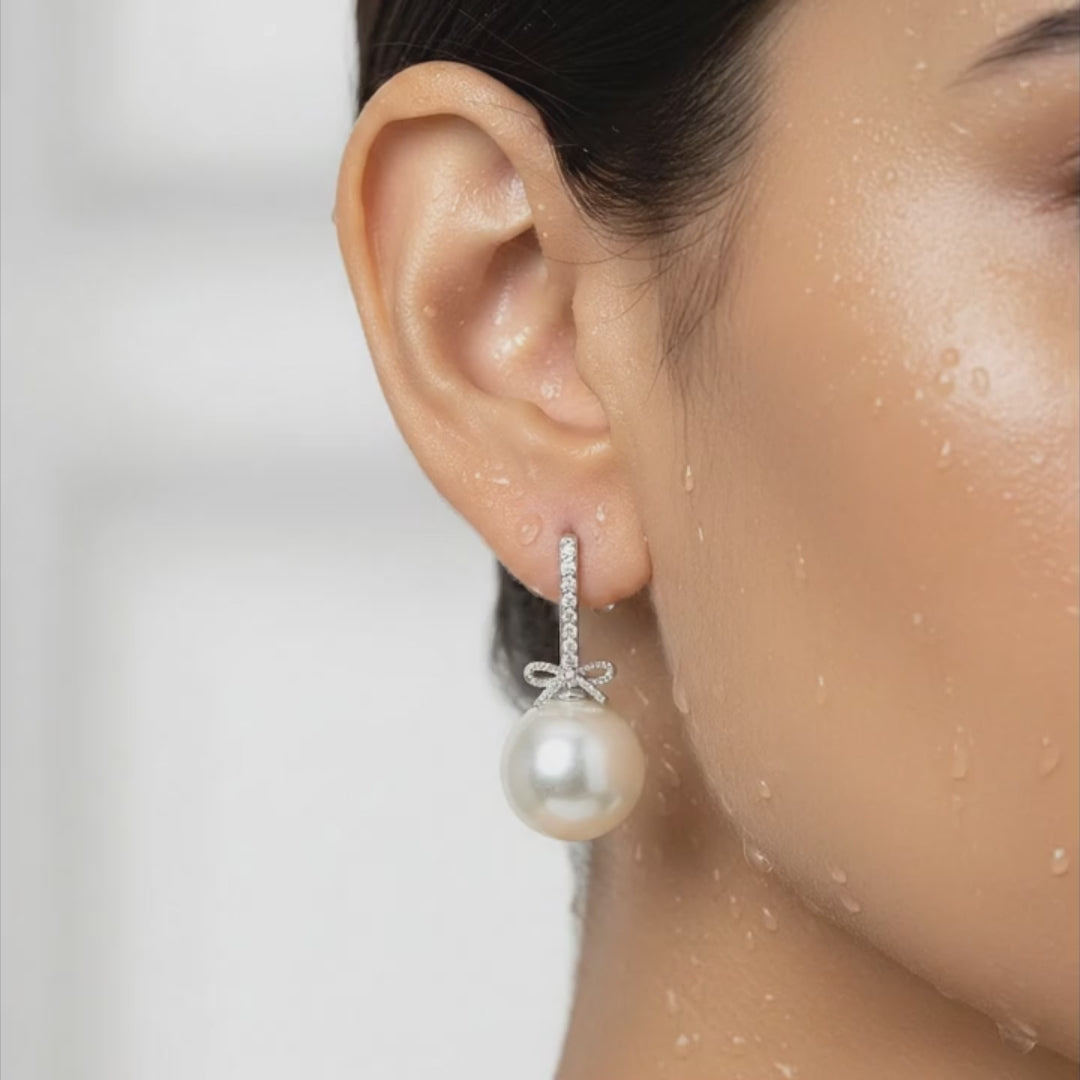 Classic Pearl Drop Earrings