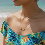 Gold Modern Necklace