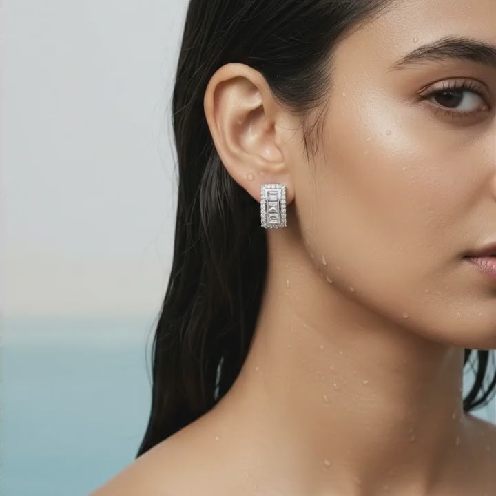 Sleek Modern Earrings