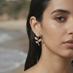 Delicate Floral Earrings