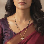 Charming Deer Mangalsutra Necklace