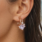 Crystal Hoops