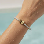 Golden Butterfly Crystal Bracelet