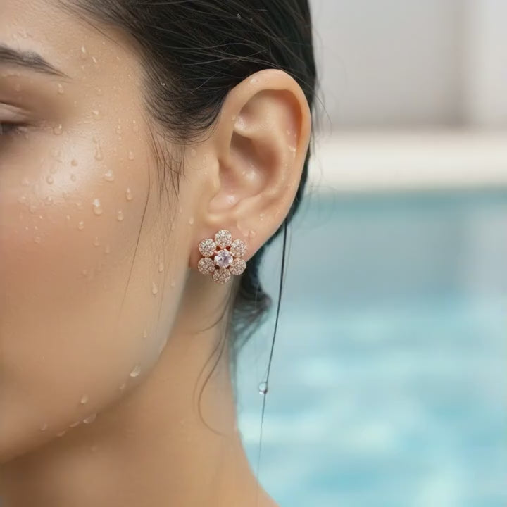Floral Radiant Earrings