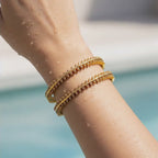 Gold Studded Bangle