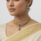 Radiant Ruby Jewelry Set