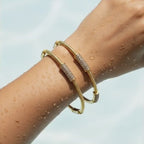 Orlisse Twist Cuff Bangles
