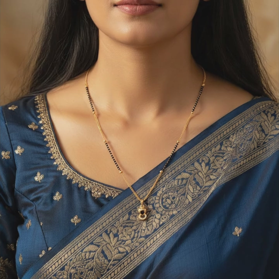 Delicate Infinity Mangalsutra Necklace