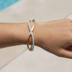Rose Gold Infinity Spark Bracelet