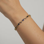 Sapphire Tupil Bracelet