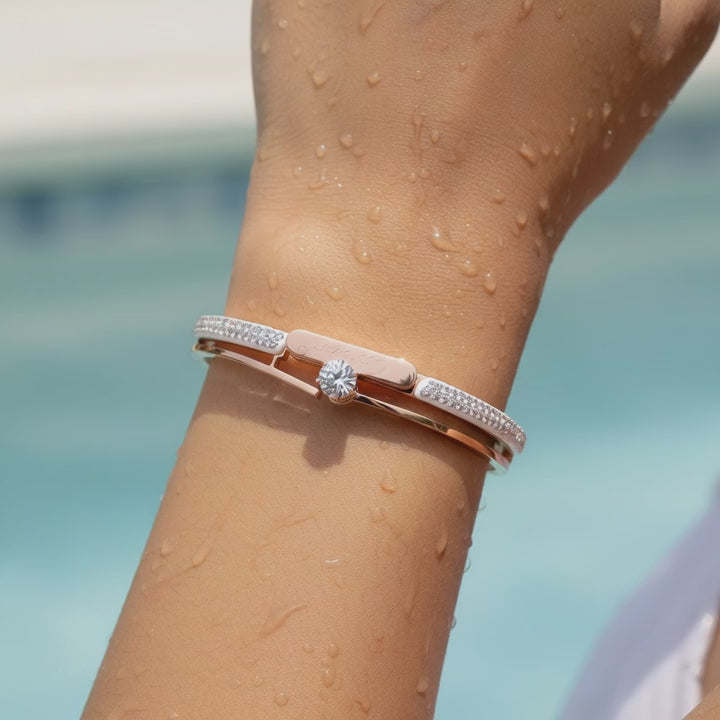 Rose Gold Crystal Elegance Bracelet