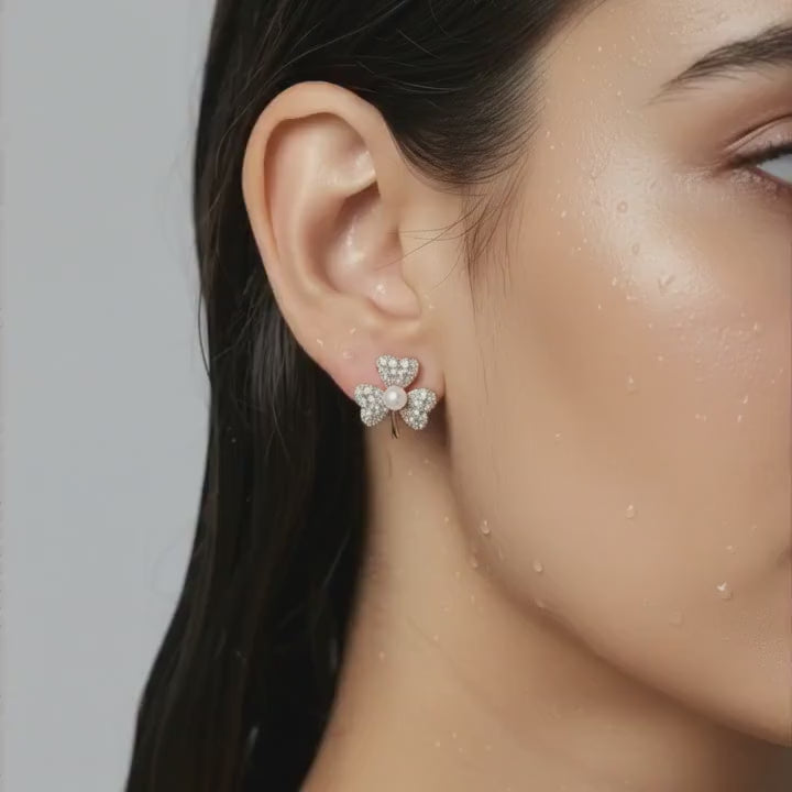 Charming Floral Earrings
