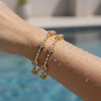 Gold Blossom Bangle