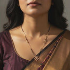 Radiant Square Mangalsutra Necklace