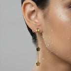 Floral Drop Earrings
