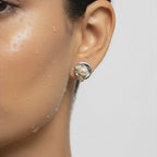 Pearl Glow Stud Earrings