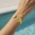 Feather Flow Sculpted Cuff Bracelet