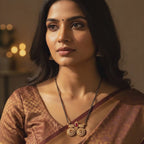 Royal Dual Peacock Mangalsutra Necklace