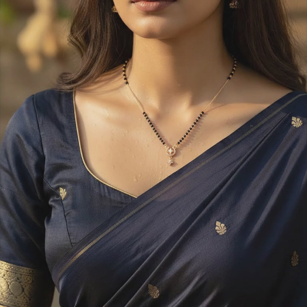 Celestial Star Mangalsutra Necklace