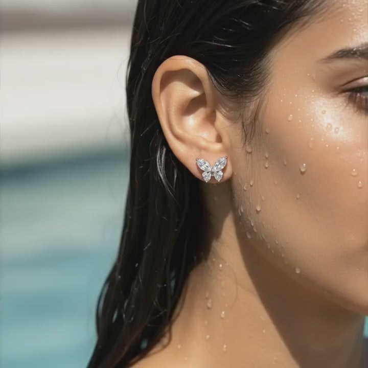 Dainty Sparkling Earrings
