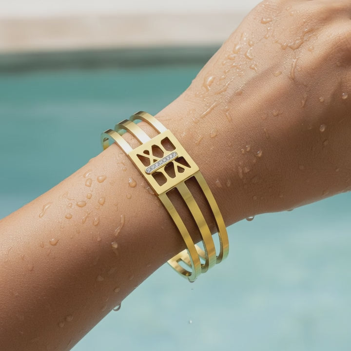 Modern Luxe Geometric Bracelet
