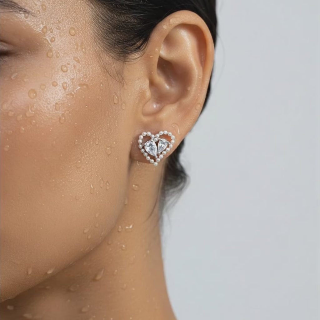 Romantic Heart Earrings