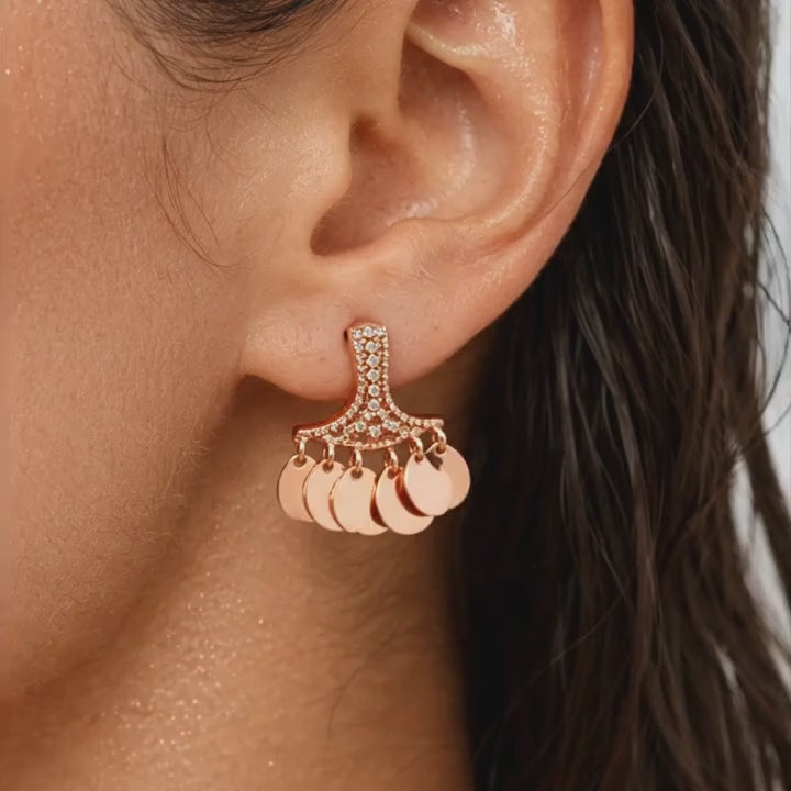 Fringe Drops Earrings