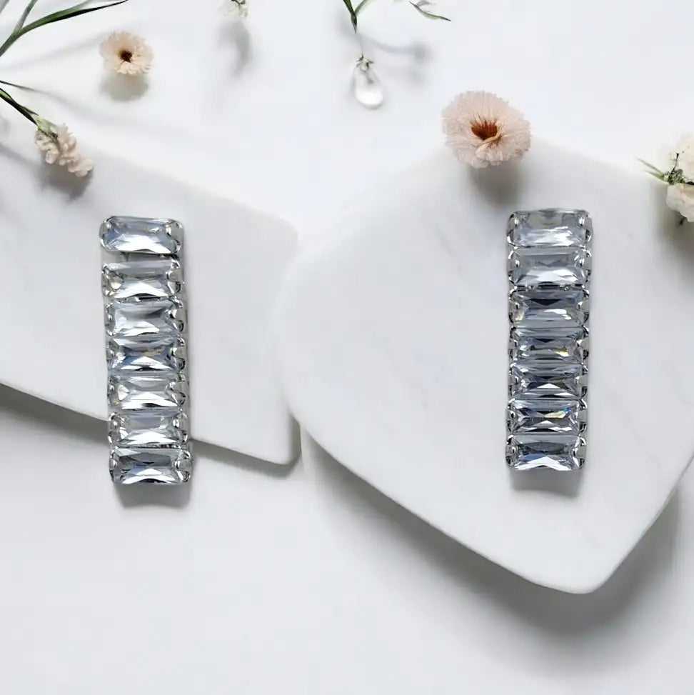 Crystal Cascade Earrings