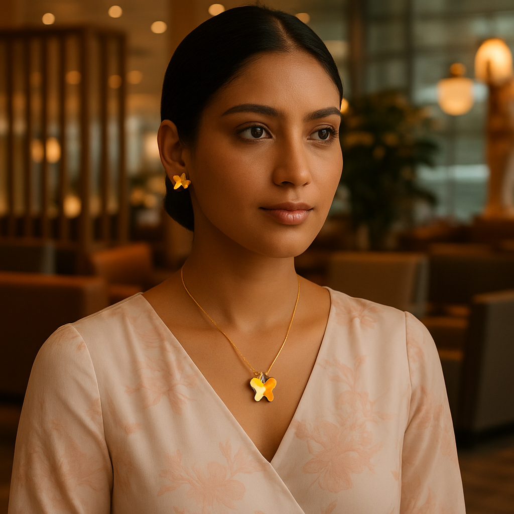💚 "Swarna Titli" Necklace Set 💚
