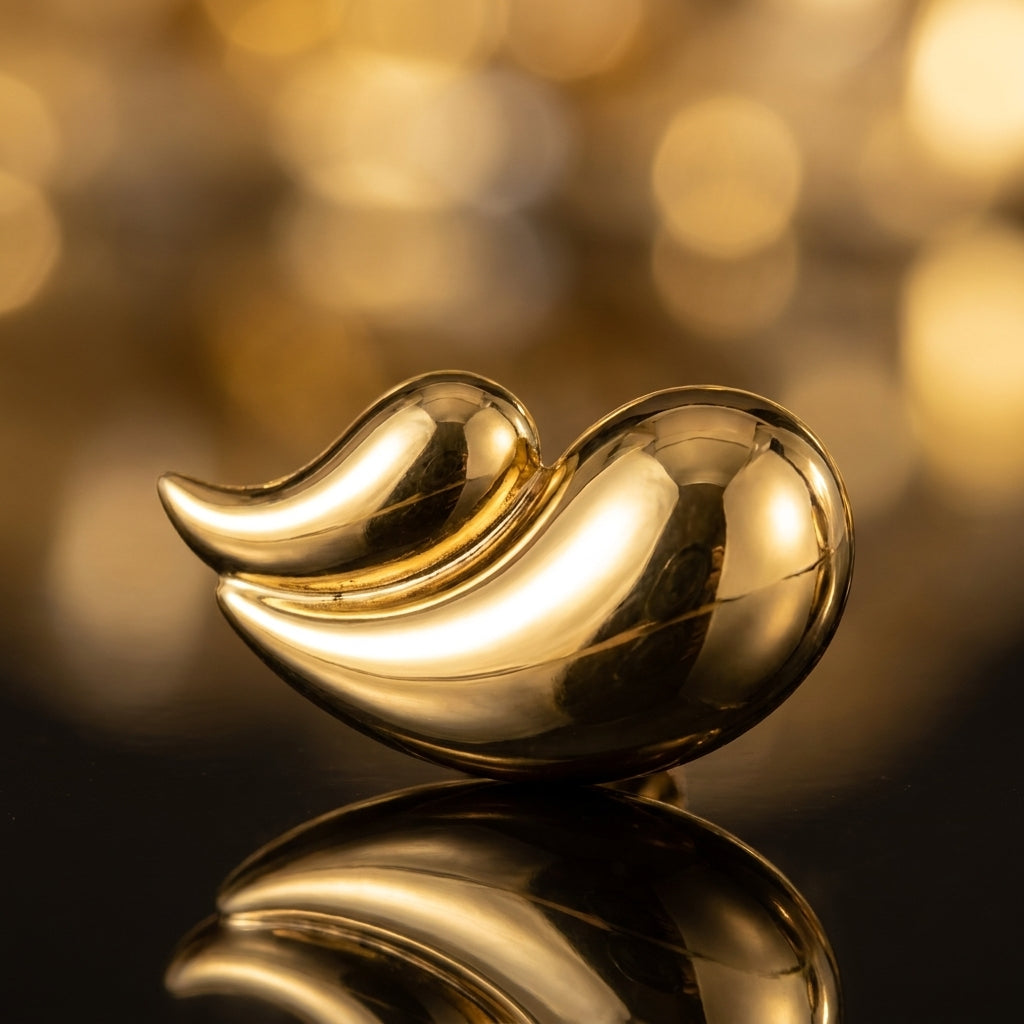 Sculpted Wave Earrings