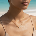 Pearl Edge Necklace