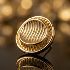 Textured Dome Earrings