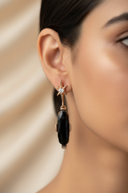 Midnight Star Drop Earrings