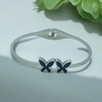 Silver Butterfly Bliss Bracelet