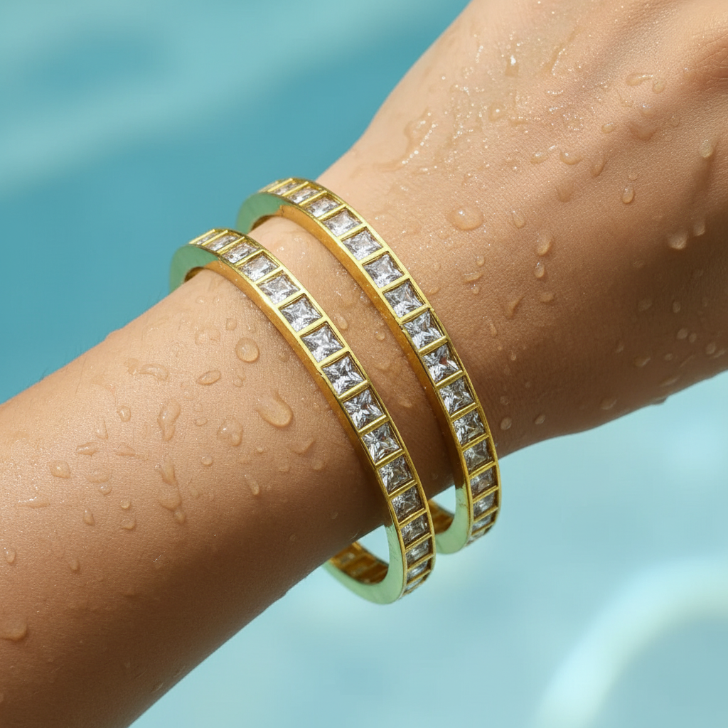 Royal Gleam Bangle Set