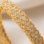 KJ-AI-GALLERY-v1 | Zirra Luxe Bangles — macro detail | Krystal Jewels